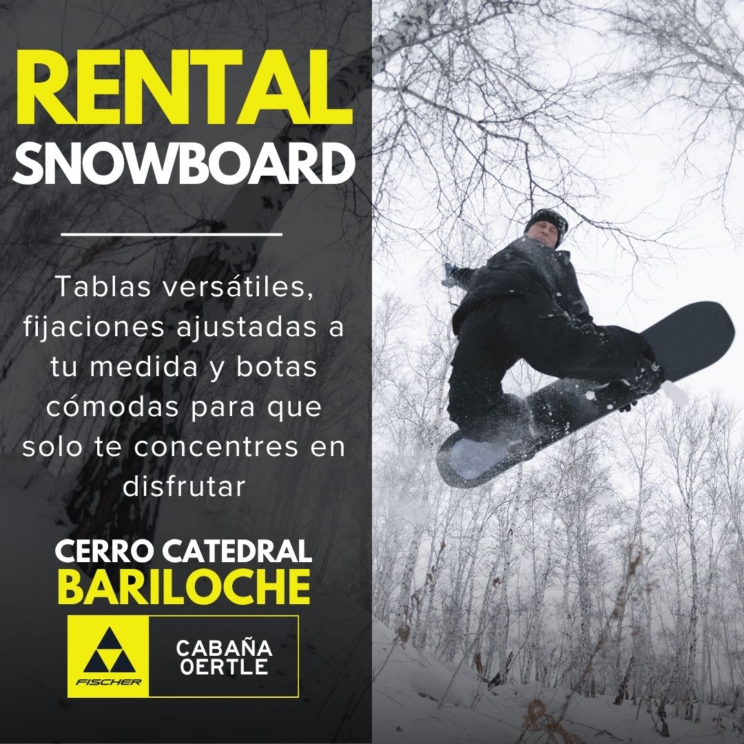 Cabaña Oertle Snowboard