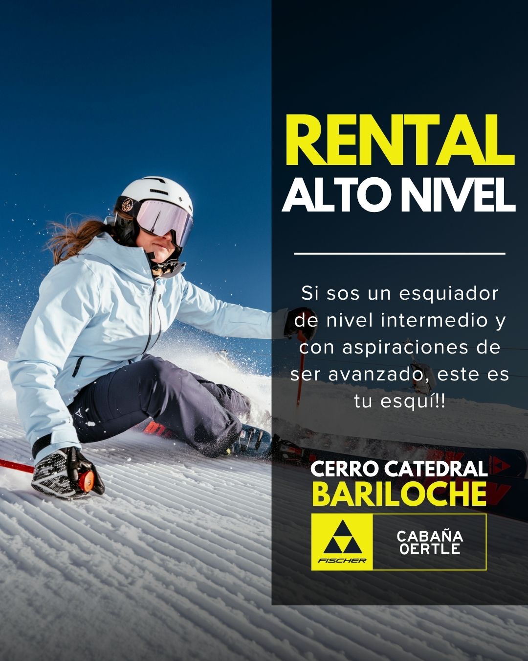 Cabaña Oertle Ski Alto Nivel